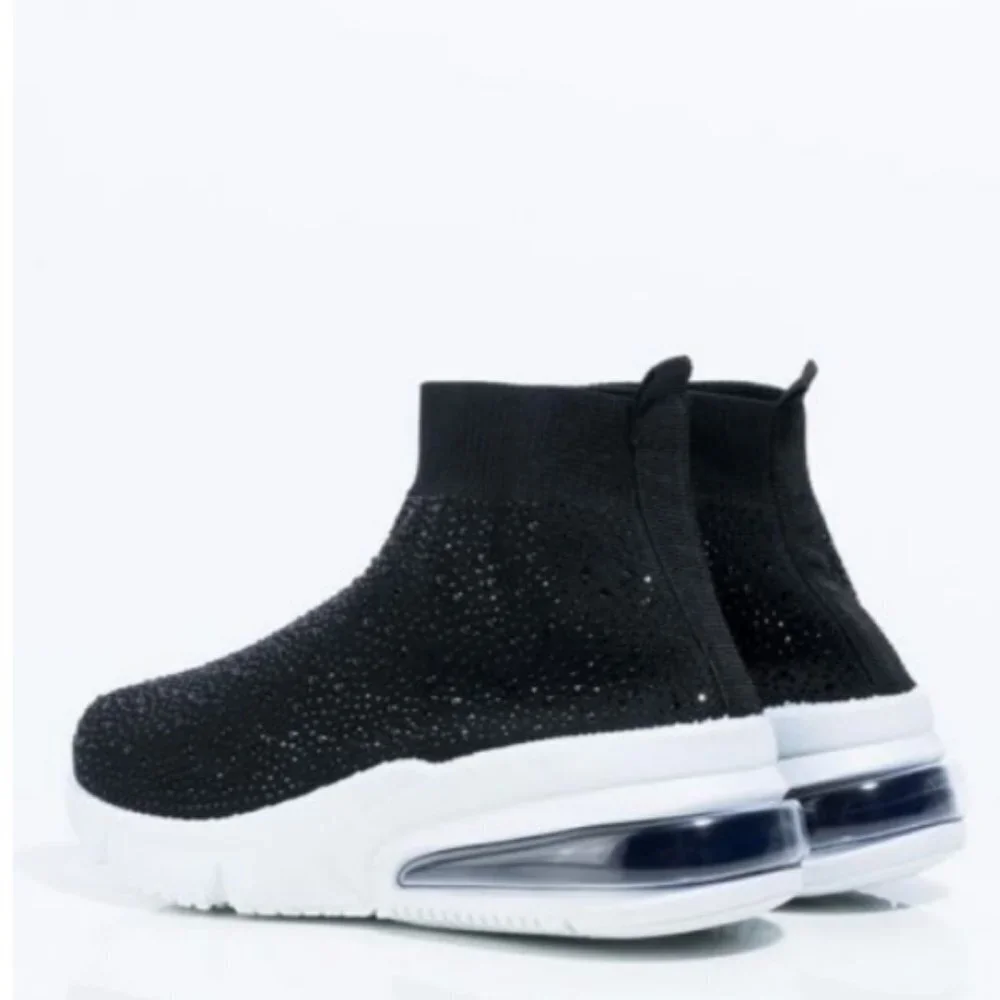 SYNTHETIC UPPER ZIPPER CLOSURE POINTY TOE